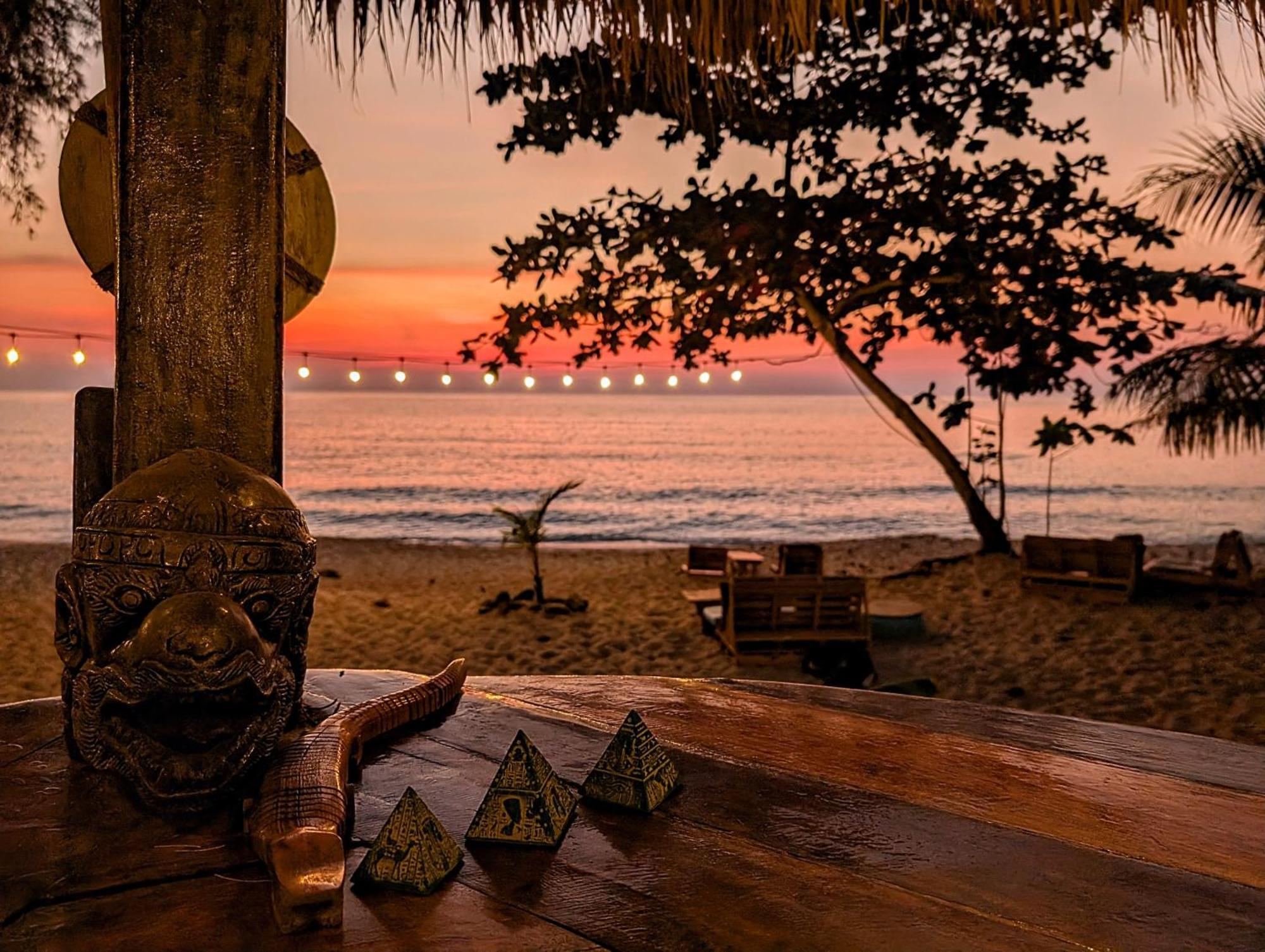 Kamaku Bungalows เกาะรงสำลน ภายนอก รูปภาพ